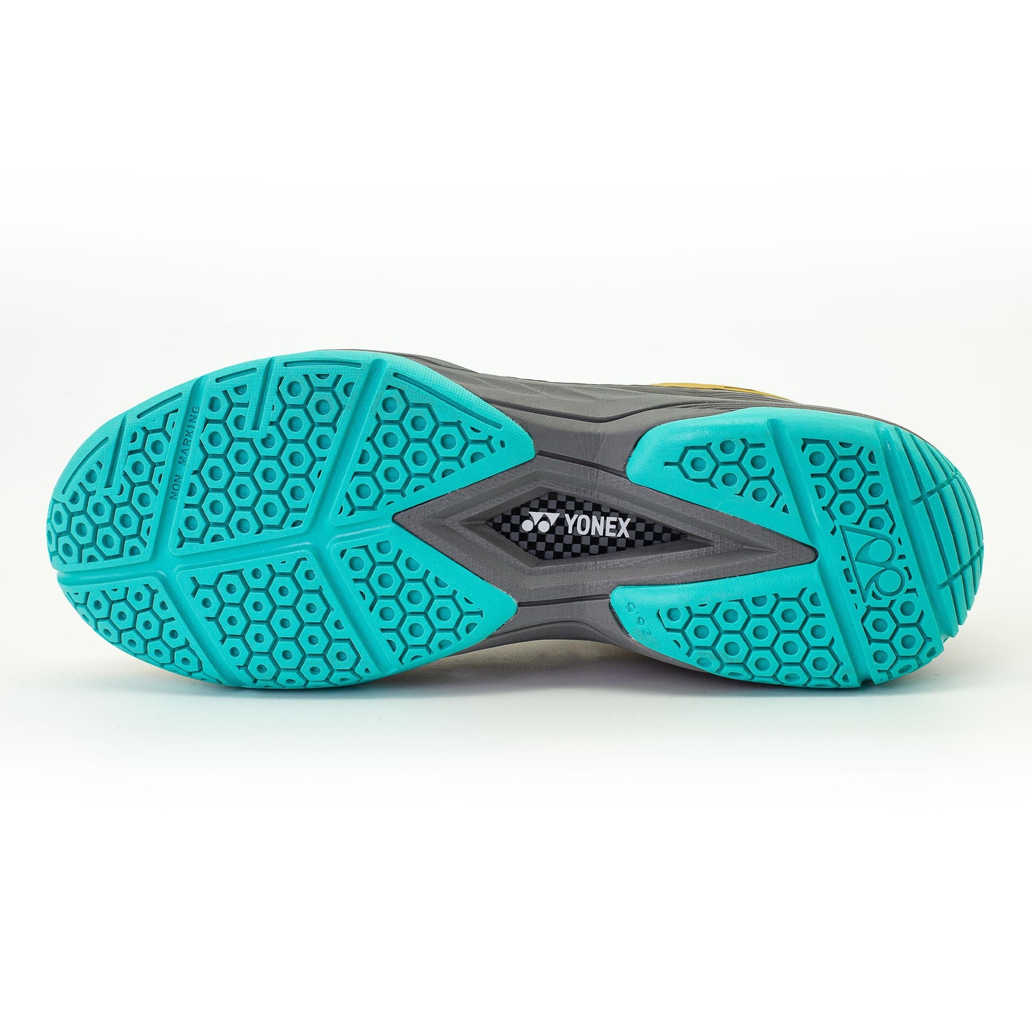 YY MENS BADMINTON SHOES # TOUR SKILL - 2 BLACK / CERAMIC/ NA