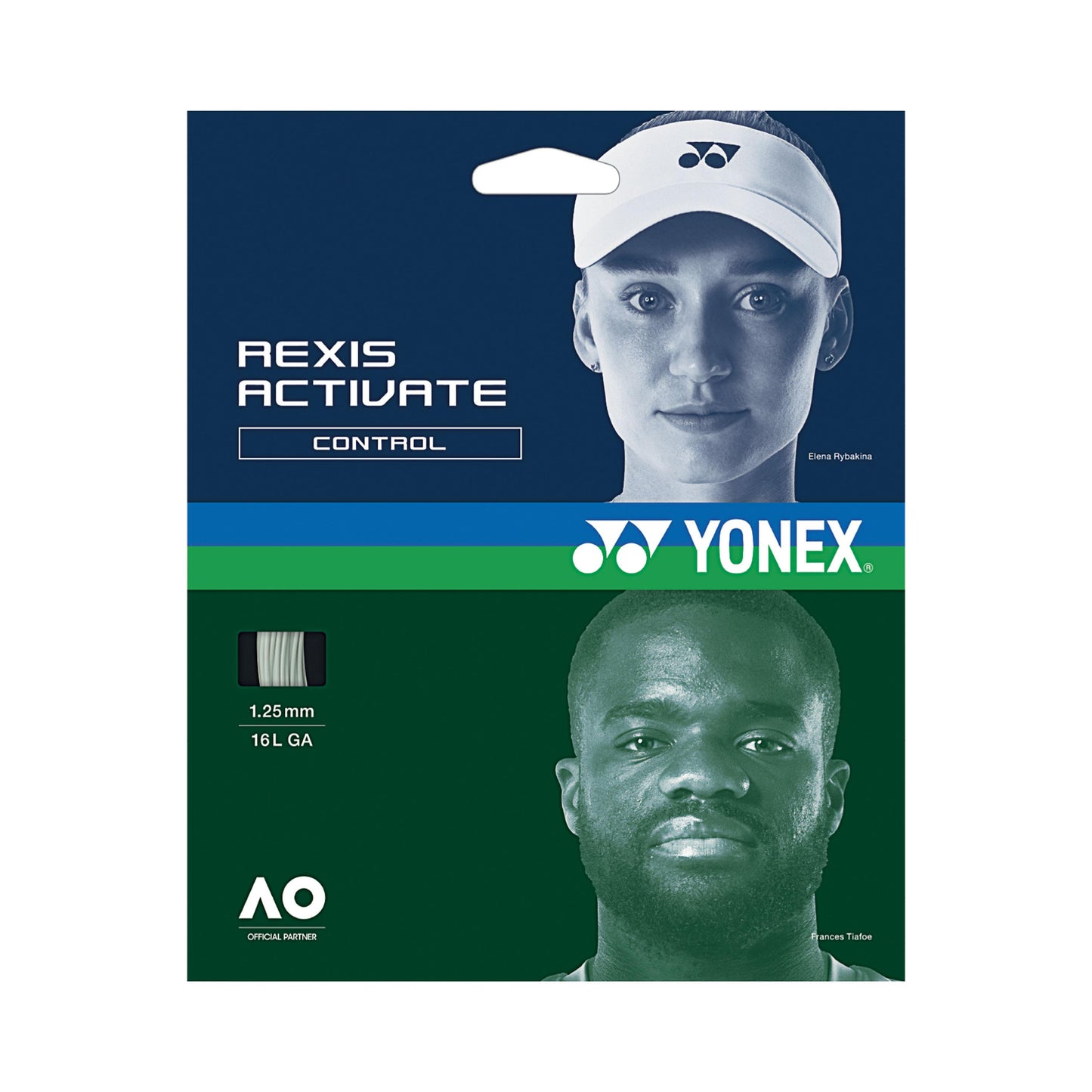 YONEX TENNIS STRING REXIS ACTIVATE 125 (12M) # TGRAC125EX WH