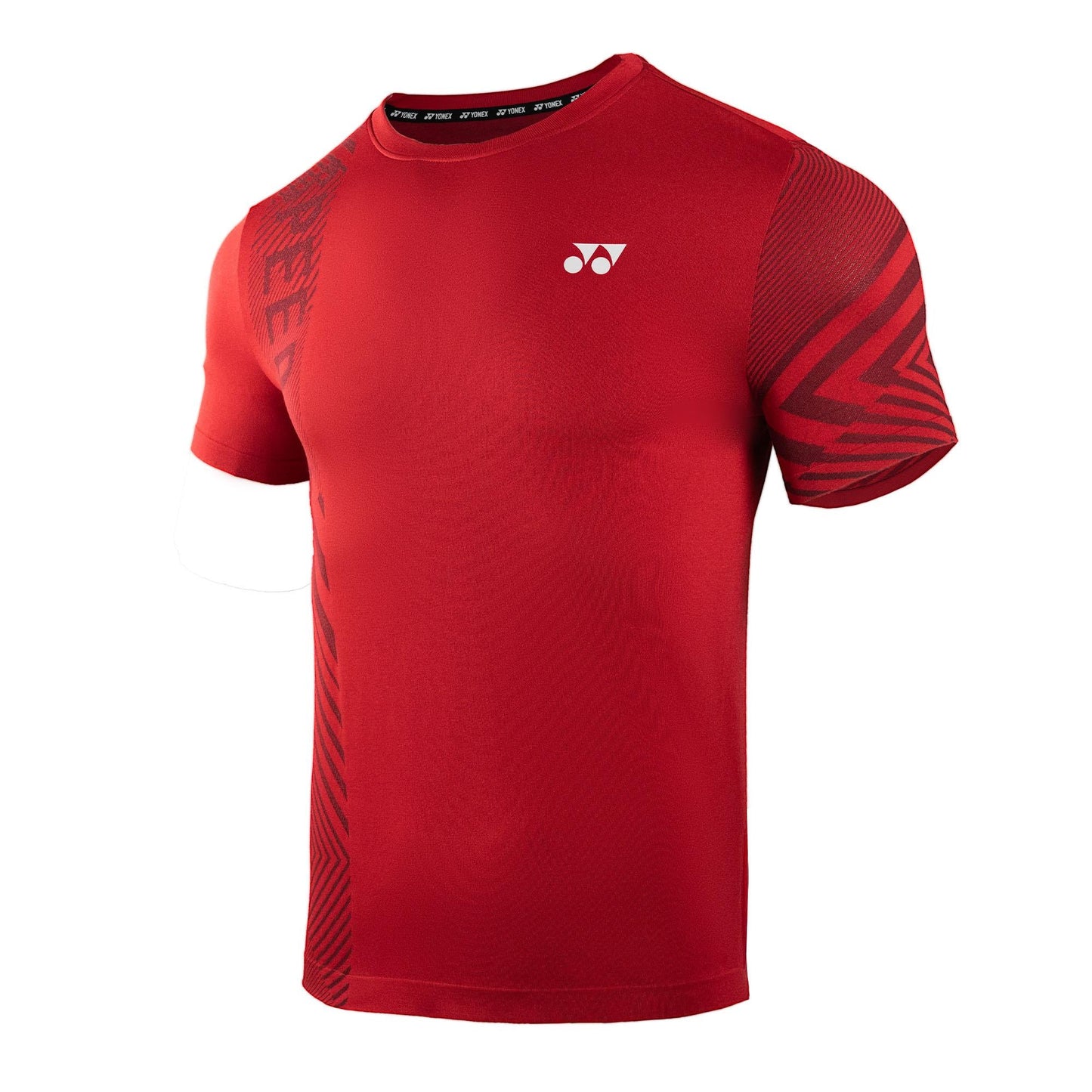 YONEX TEXTILE ROUND NECK MEN # RM-Z012-2584-ACT33-S JET BLA
