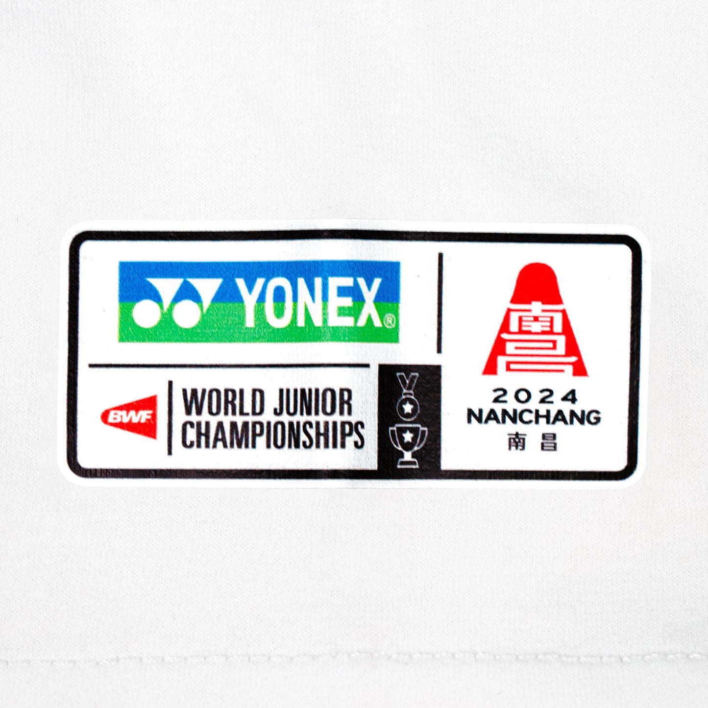 YONEX JUNIOR T-SHIRT # YOB24133EX WHITE J120