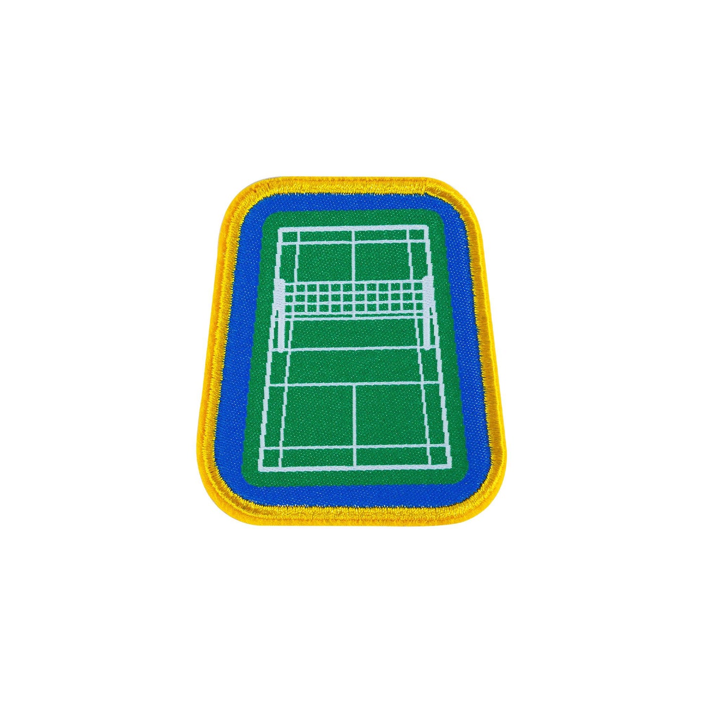 YONEX-EMBROIDERY PATCH#SVR-N029-0069-EMBPATCH-S COURTMAT BLU