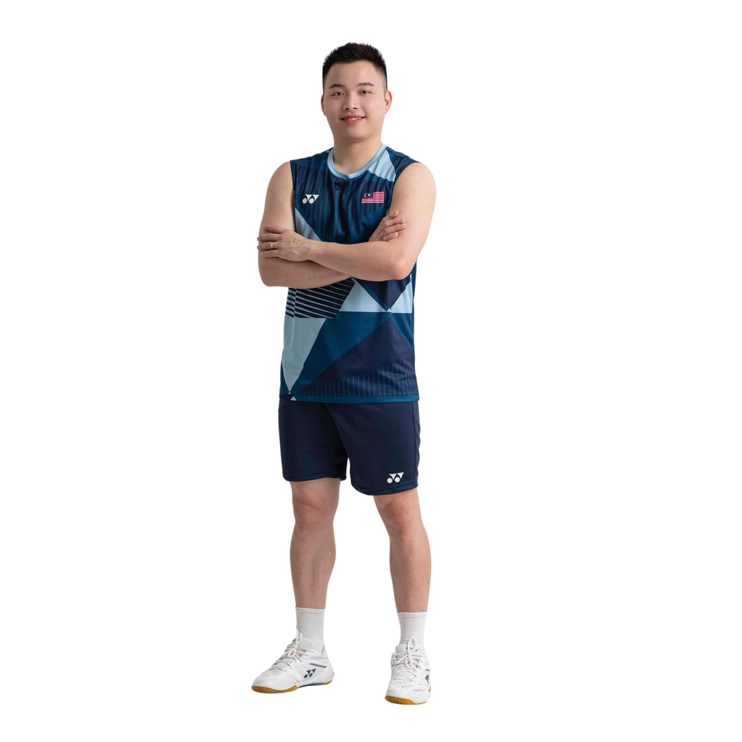 YONEX UNISEX REPLICA SLEEVELESS SHIRT # YOB25161EX CLEAR MIN