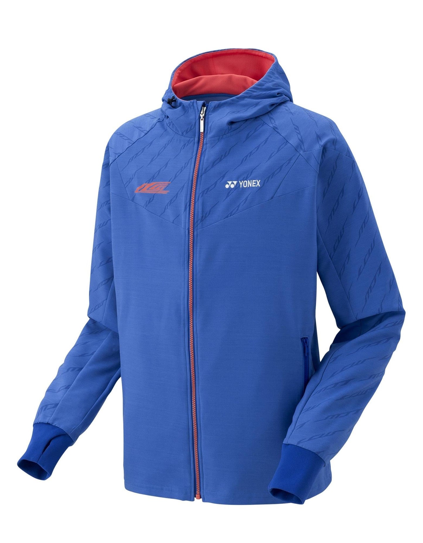 YONEX TEXTILE MEN'S WARM-UP JACKET 50000LCW FROSTY BLUE 2XL