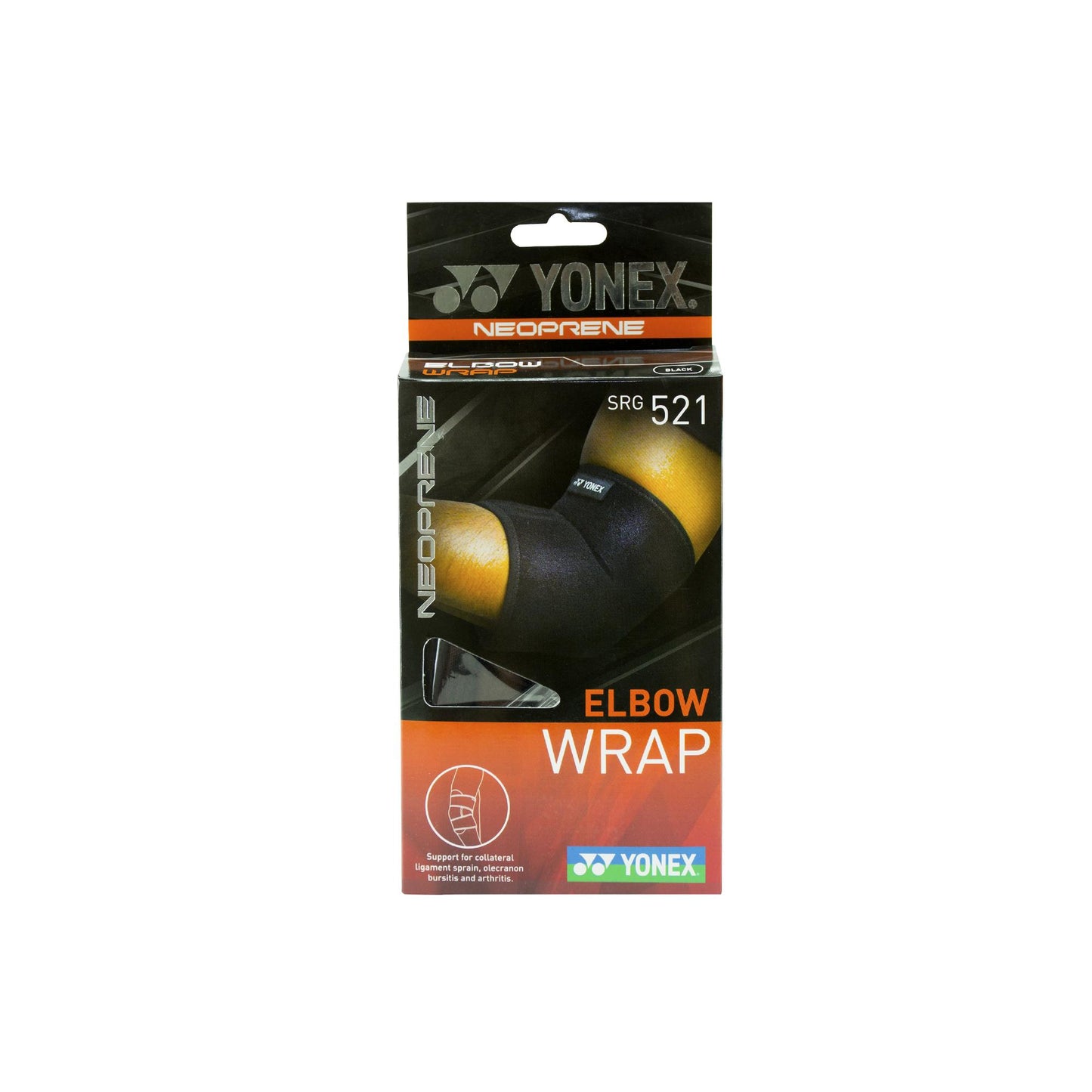 NEOPRENEE ELBOW SUPPORT # SRG521 BLACK ZZZZ