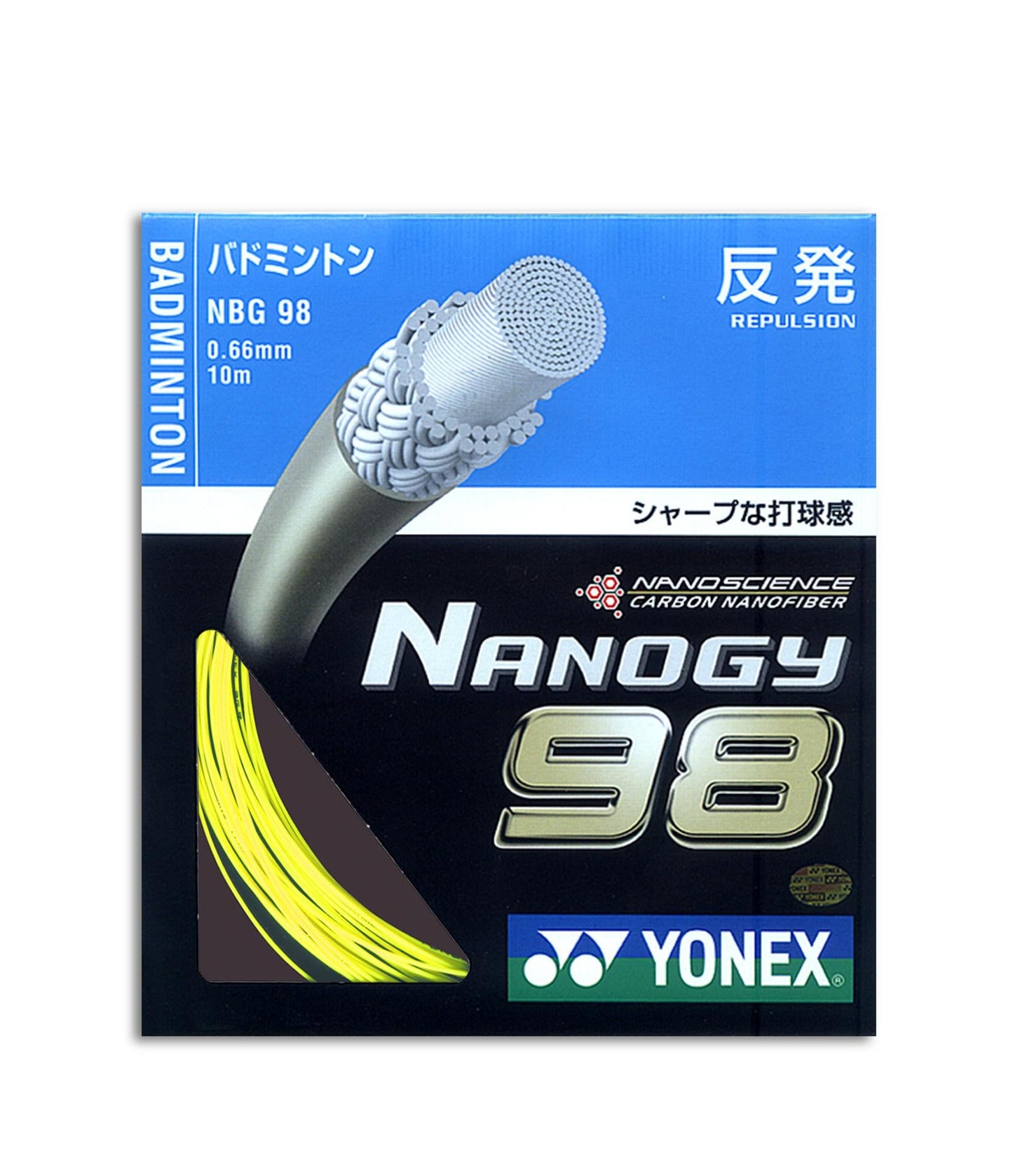 YONEX BADMINTON STRINGS # NBG95 BLUE/GREEN ZZZZ