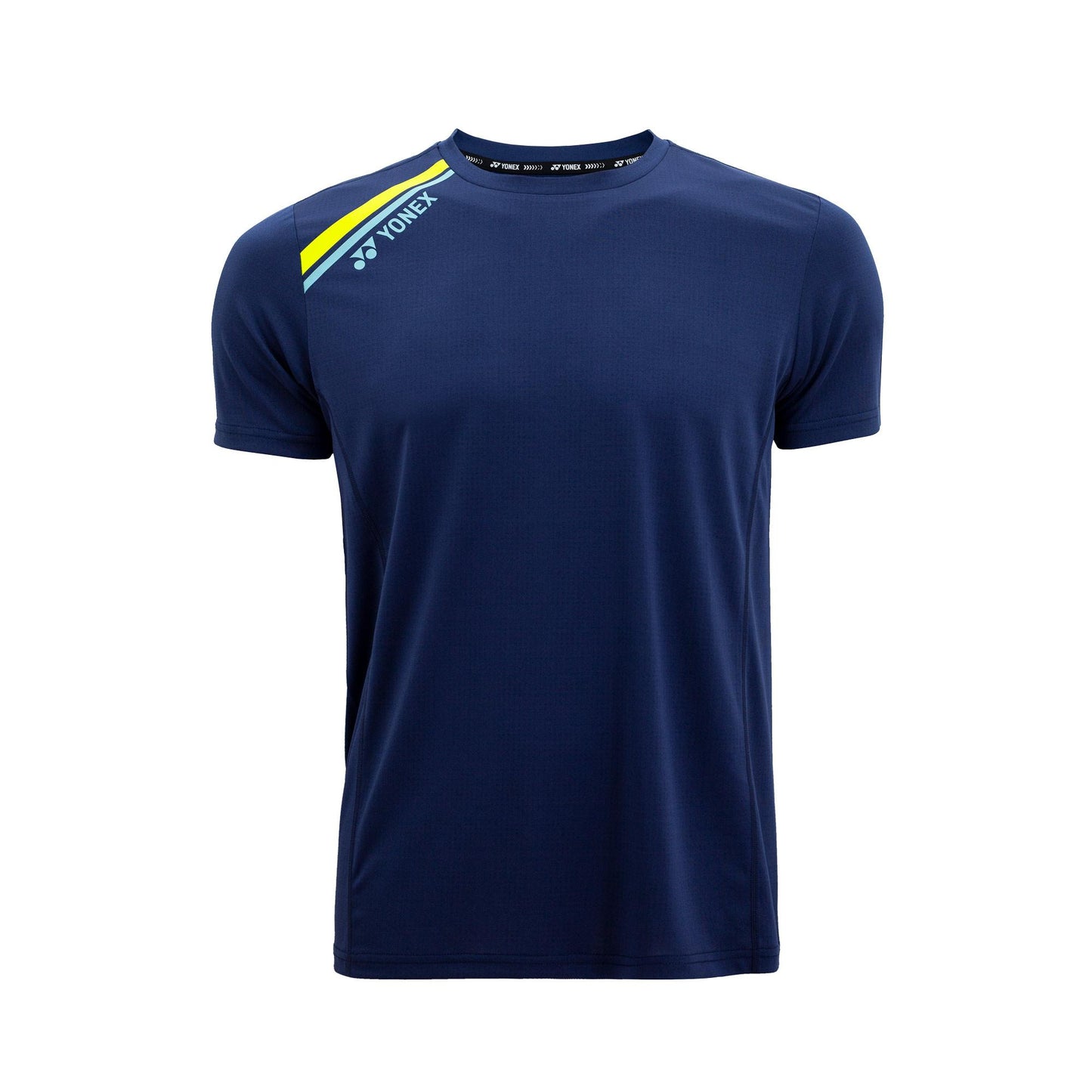 YONEX MEN ROUND NECK T-SHIRT # RM-L024-1565-32TR-19-S BLACK