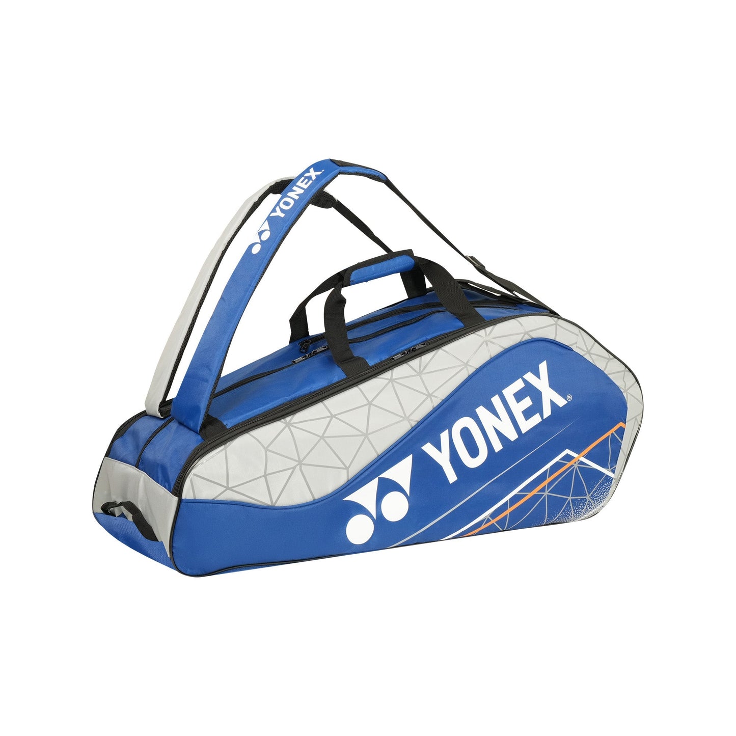 YONEX RACQUET BAG BT9 # ACE2-Q014-324-0129 JET BLACK/LIME PU