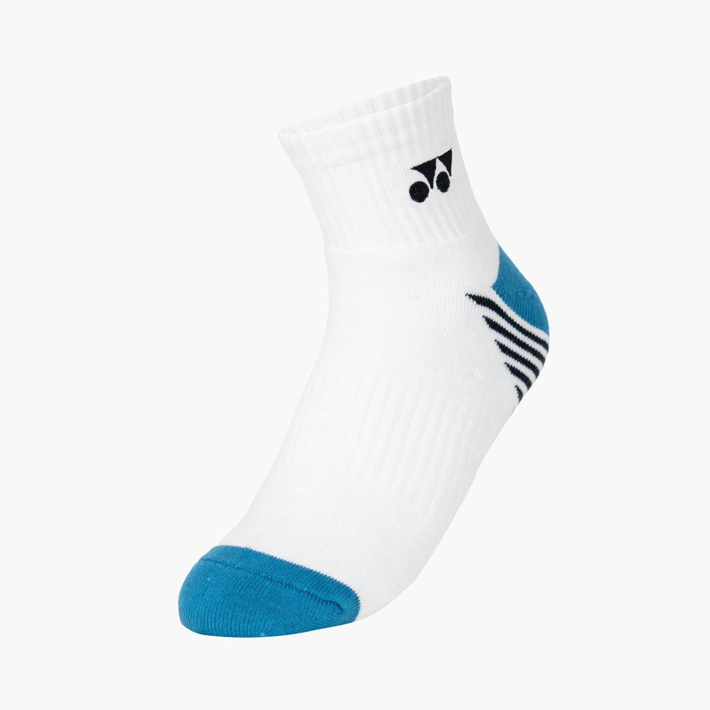 YONEX MEN'S SOCKS 1/2 REGULAR #SSM-10102-MP8-S JET BLACK ZZZ