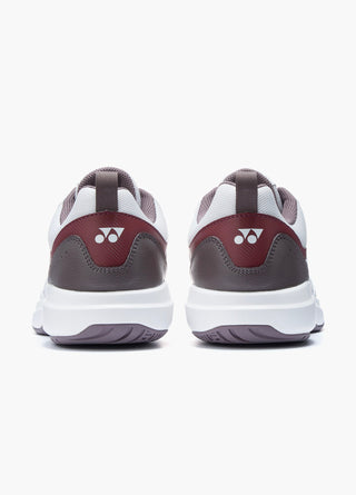 YONEX LUMIO PRO MOVE CLASSIC SHOES # SHTPWAEX WHITE/BROWN 26