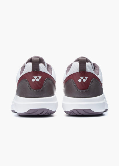 YONEX LUMIO PRO MOVE CLASSIC SHOES # SHTPWAEX WHITE/BROWN 26