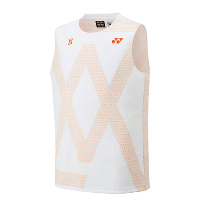 YONEX SLEEVELESS TOP # 10687YX FLASH ORANGE 2XL