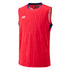 YONEX MENS SLEEVELESS TOP # 10645YX CLEAR RED 2XL