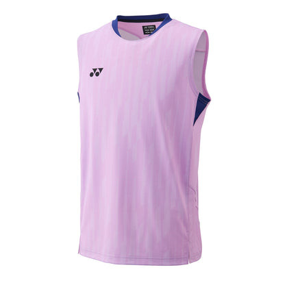 YONEX MENS SLEEVELESS TOP # 10645YX CLEAR RED 2XL