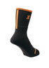 YONEX SPORT CREW SOCKS # 19248YX BLACK L