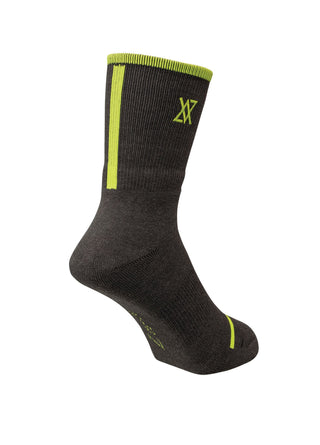 YONEX SPORT CREW SOCKS # 19248YX BLACK L