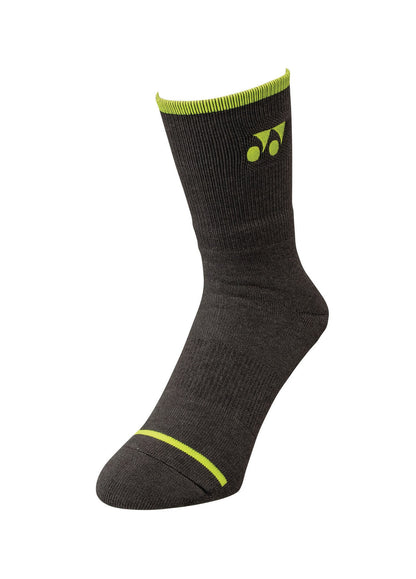 YONEX SPORT CREW SOCKS # 19248YX BLACK L