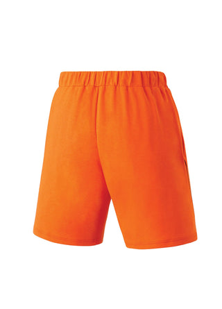 YONEX UNISEX SWEAT SHORTS # 30103EX FLASH ORANGE 2XL