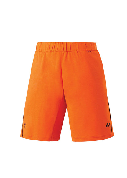 YONEX UNISEX SWEAT SHORTS # 30103EX FLASH ORANGE 2XL
