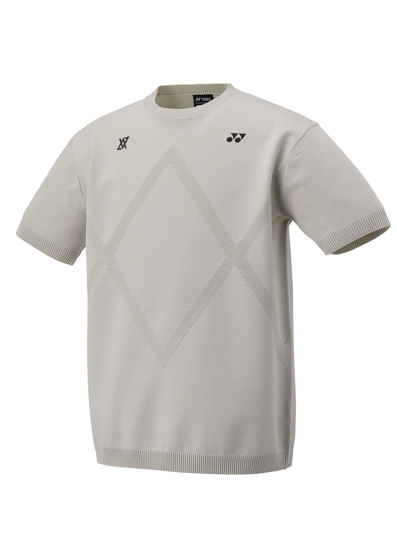 YONEX UNISEX SWEATER # 30104EX GRAYISH BEIGE 2XL