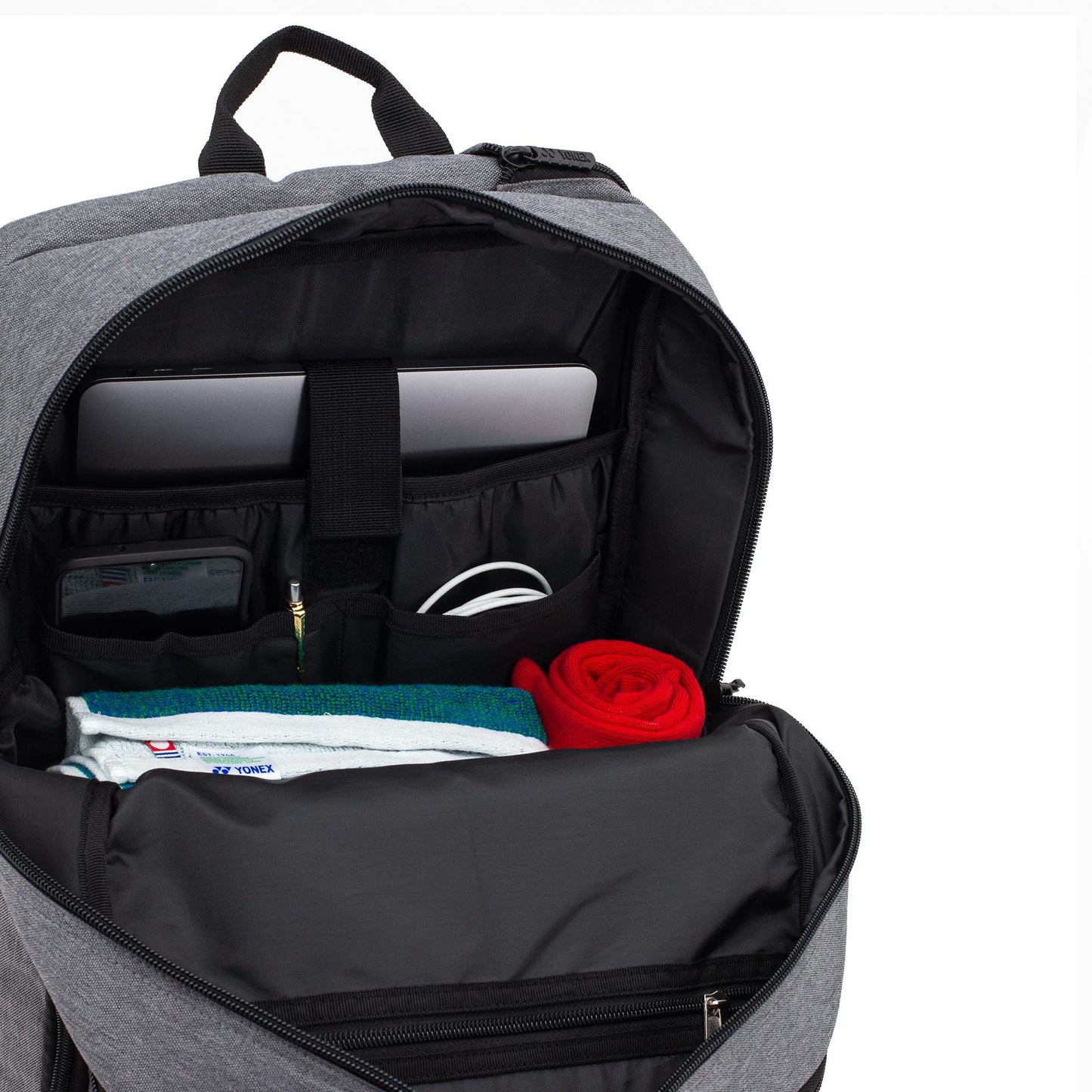 YONEX BACKPACK # PC1-3D-Q014-22812X-SR BLACK/RED