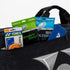 YONEX TOURNAMENT BAG # PC1-3D-Q014-22431WT-SR BLACK/SILVER Z