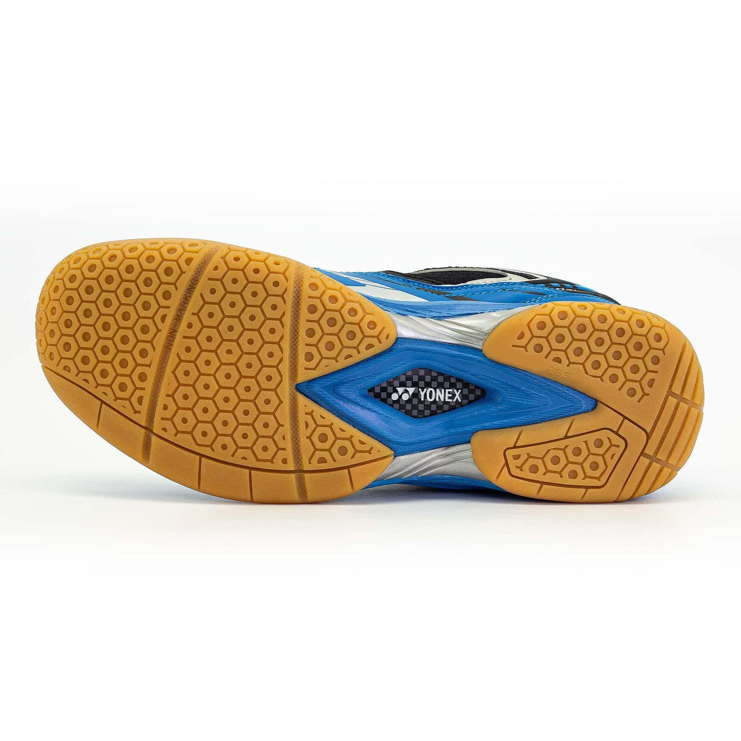 YONEX MENS BADMINTON SHOES # AE-1 GOLD BLACK/LIME GREEN 23.5