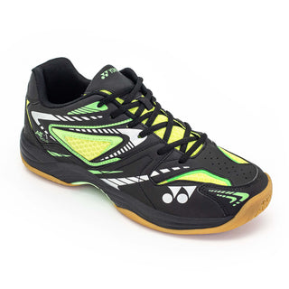YONEX MENS BADMINTON SHOES # AE-1 GOLD BLACK/LIME GREEN 23.5