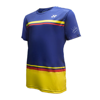 YONEX MENS ROUND T-SHIRT # RM-S092-1796-COC19-S BUTTERCUP L