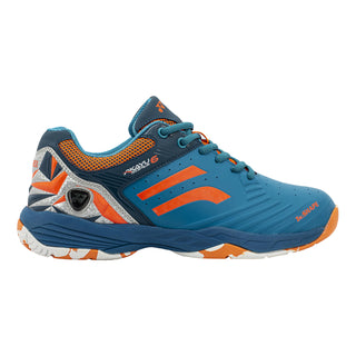 YONEX MENS BADMINTON SHOES # AKAYU SUPER 6 BLACK / AQUA BLUE