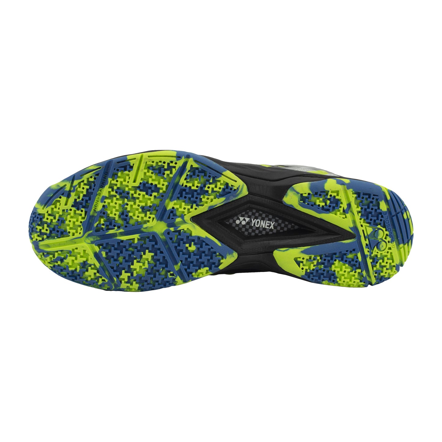 YONEX MENS BADMINTON SHOES # AKAYU SUPER 6 BLACK / AQUA BLUE