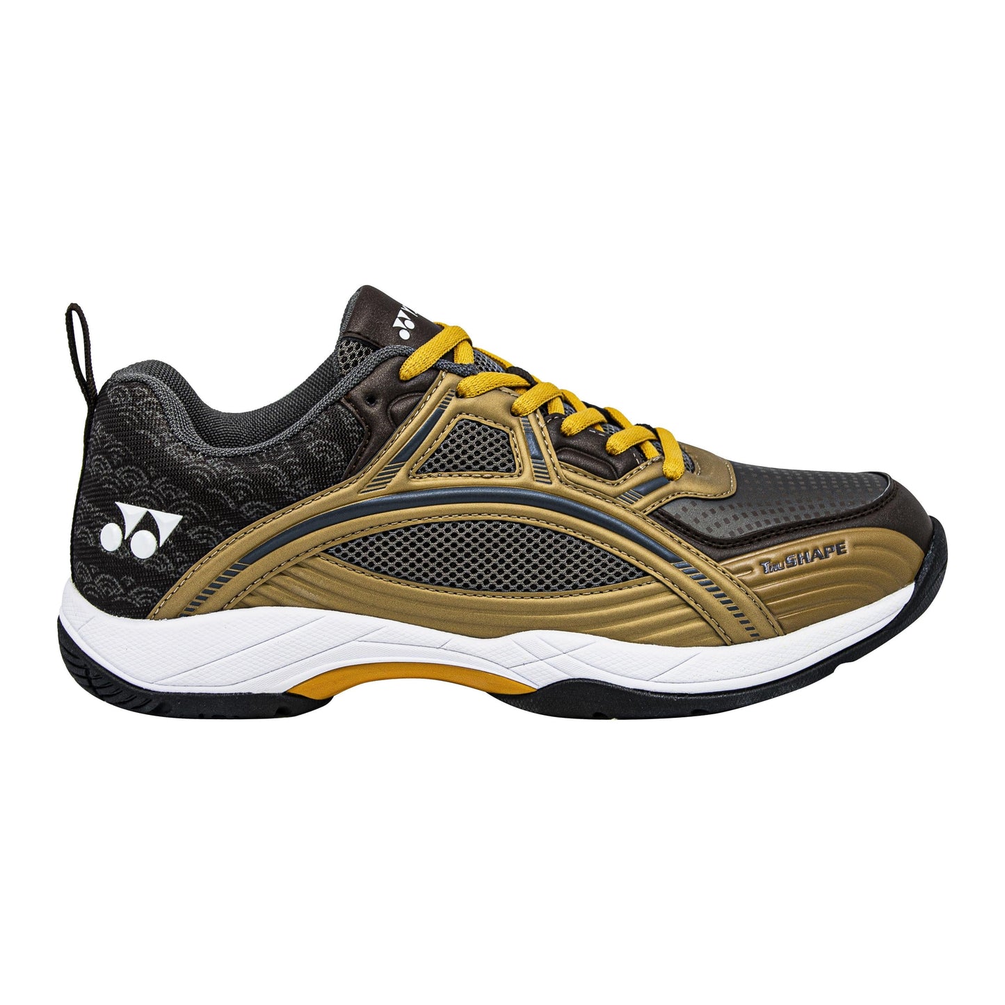 YONEX MENS BADMINTON SHOES #TOKYO ULTIMA DARK BROWN/BRIGHT G