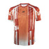 YY MENS V- SHIRT # VM-S092-2320-AW22-S HOT CORAL / SURF THE