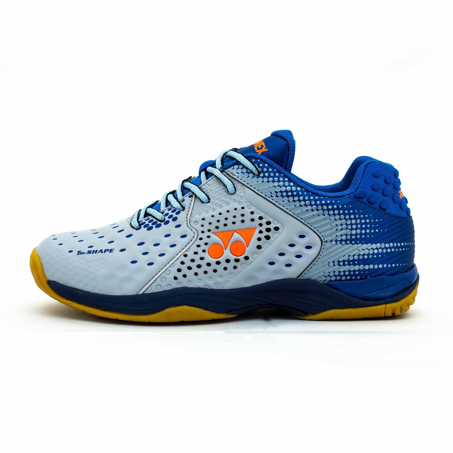 YONEX MENS BADMINTON SHOES # BUBBLE OUT ARCTIC ICE / STAR SA