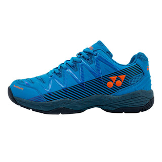 YONEX MENS BADMINTON SHOES # DOMINENT BLACK / BLUE / ORANGE