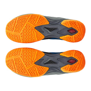 YONEX MENS BADMINTON SHOES # DUAL BLACK / AQUA BLUE/ WARM RE