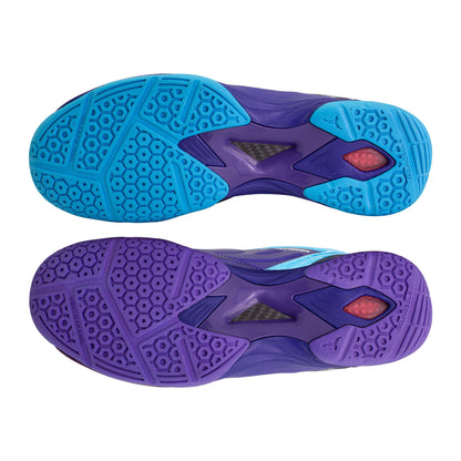 YONEX MENS BADMINTON SHOES # DUAL BLACK / AQUA BLUE/ WARM RE