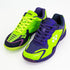 YONEX MENS BADMINTON SHOES # DUAL BLACK / AQUA BLUE/ WARM RE