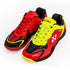 YONEX MENS BADMINTON SHOES # DUAL BLACK / AQUA BLUE/ WARM RE