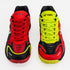 YONEX MENS BADMINTON SHOES # DUAL BLACK / AQUA BLUE/ WARM RE