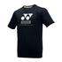 YONEX MEN'S ROUND NECK T-SHIRT # RM-K024-2404-CC22-S JET BLA