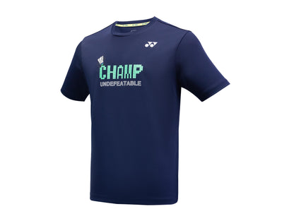 YONEX MEN’S ROUND NECK T-SHIRT # RM-K024-2407-CC22-S CASTLER