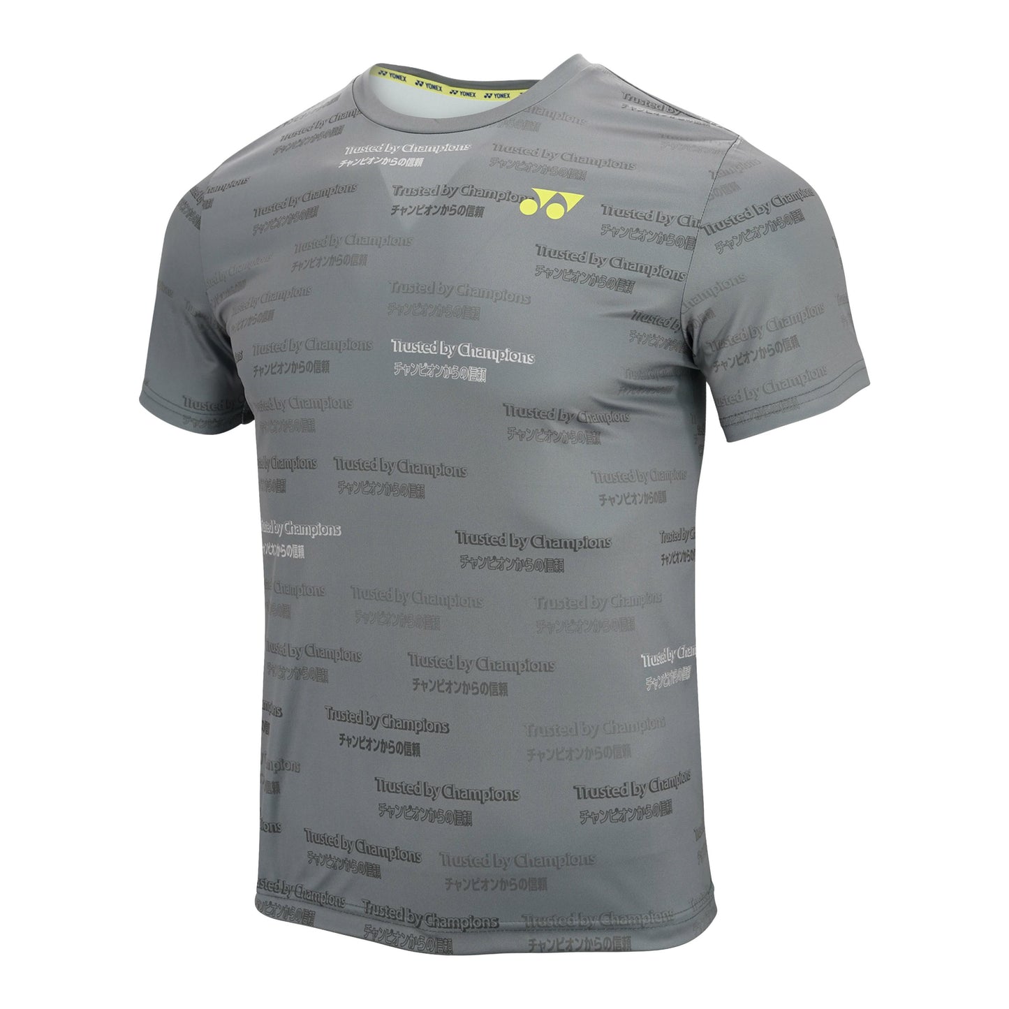 YONEX MEN'S ROUND NECK T-SHIRT # RM-S092-2413-CC22-S JET BLA