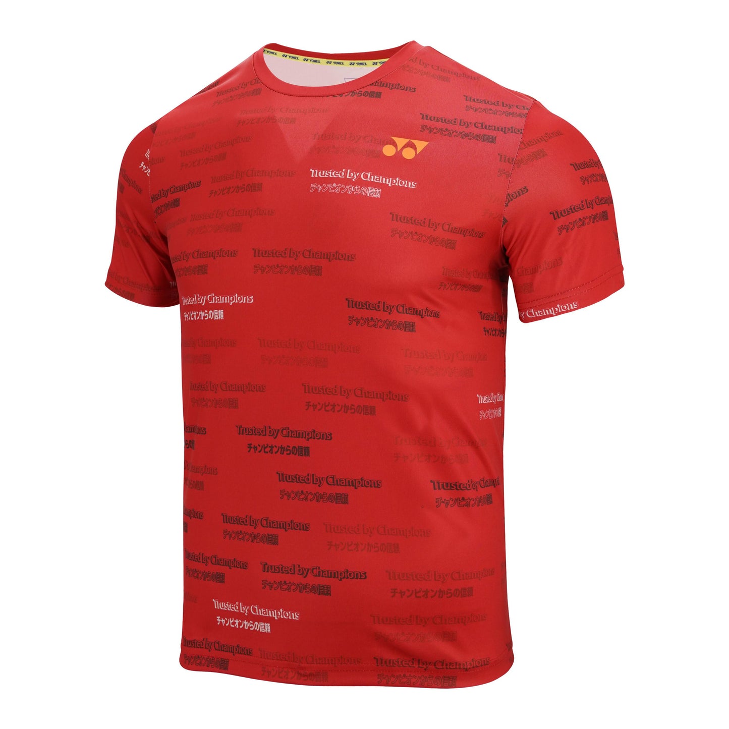 YONEX MEN'S ROUND NECK T-SHIRT # RM-S092-2413-CC22-S JET BLA