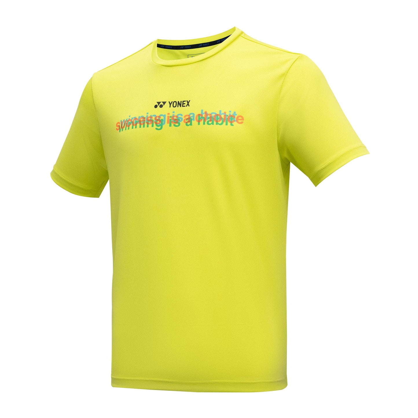 YONEX MEN'S ROUND NECK T-SHIRT # RM-K024-2411-CC22-S LIMEADE