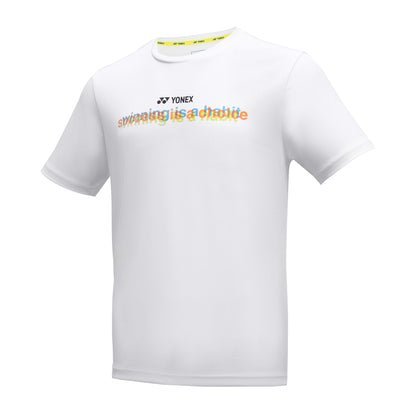 YONEX MEN'S ROUND NECK T-SHIRT # RM-K024-2411-CC22-S LIMEADE