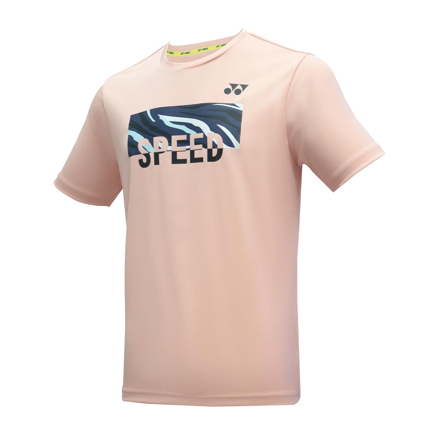 YONEX MEN'S ROUND NECK T-SHIRT # RM-K024-2410-CC22-S JET BLA