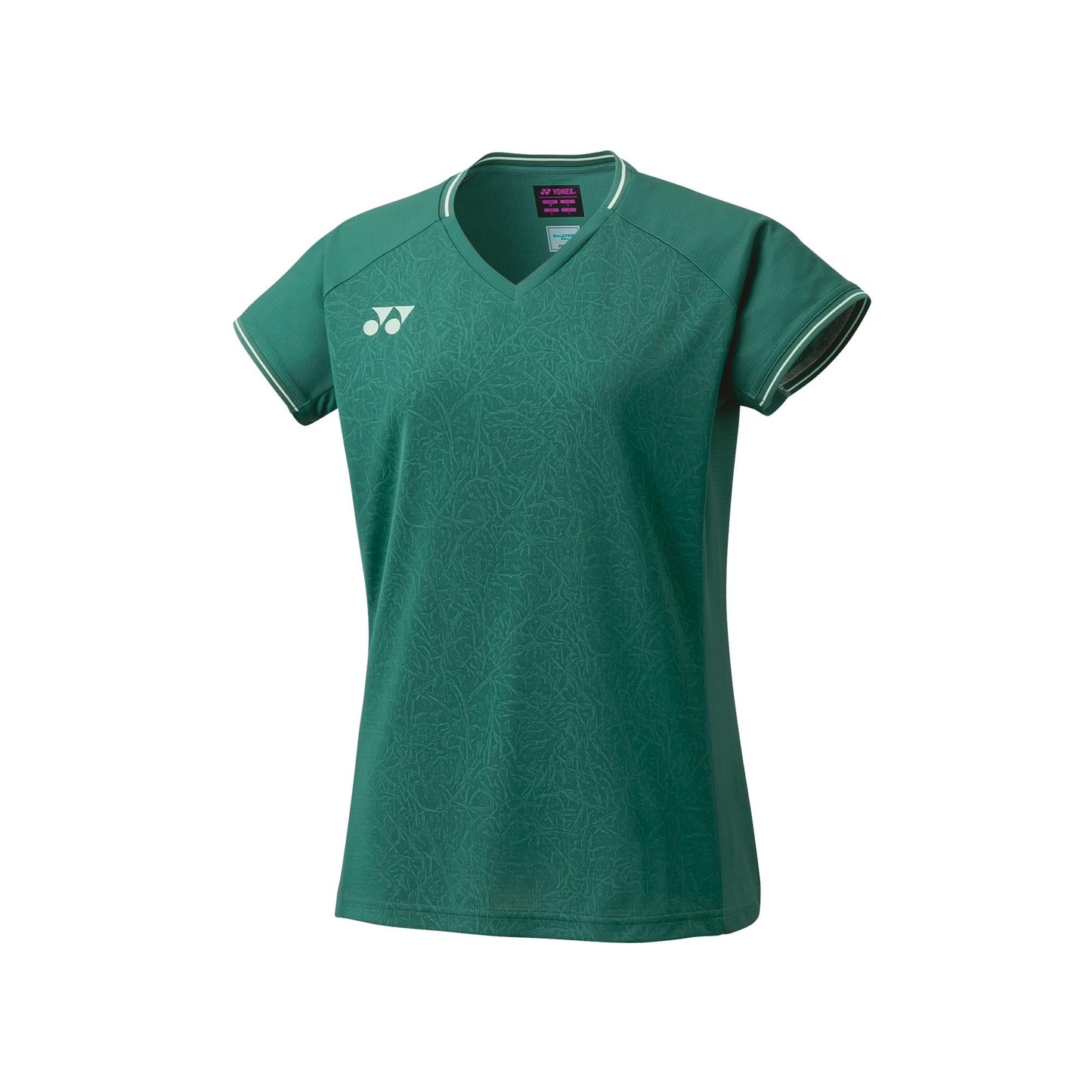 YONEX WOMENS CREW NECK SHIRT #20715EX ANTIQUE GREEN 2XL