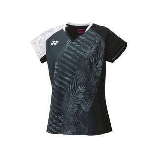 YONEX WOMENS CREW NECK SHIRT #20742EX BLACK 2XL