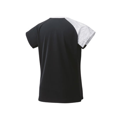 YONEX WOMENS CREW NECK SHIRT #20742EX BLACK 2XL