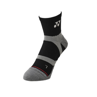 YONEX SPORT CREW SOCKS #19150YX WHITE/GREY L